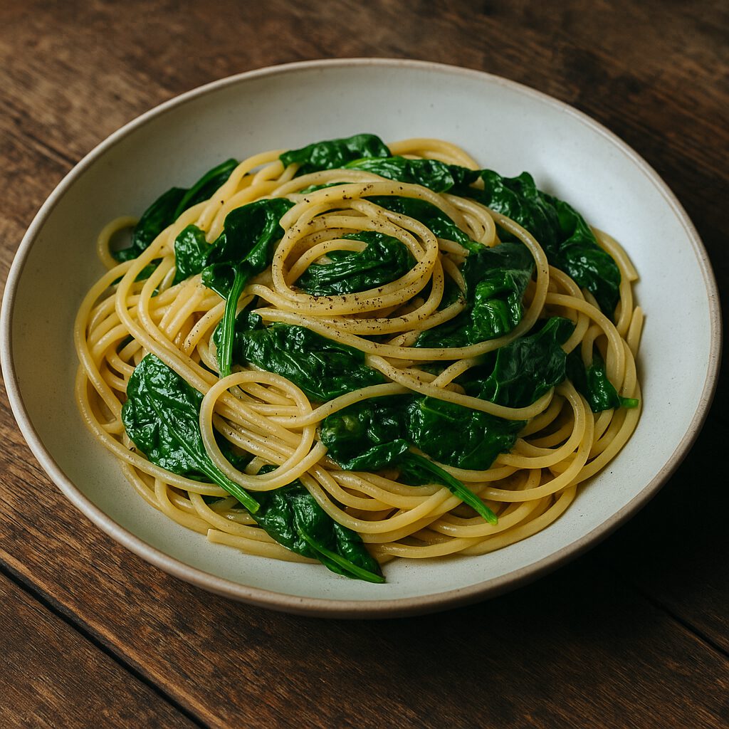 Wochenkarte, Lunchmenü - Spaghetti