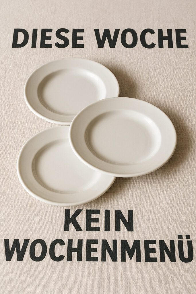 kein mittags menu