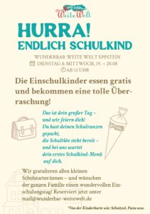 Einschulung Eppstein Königstein Kelkheim wunderbar 