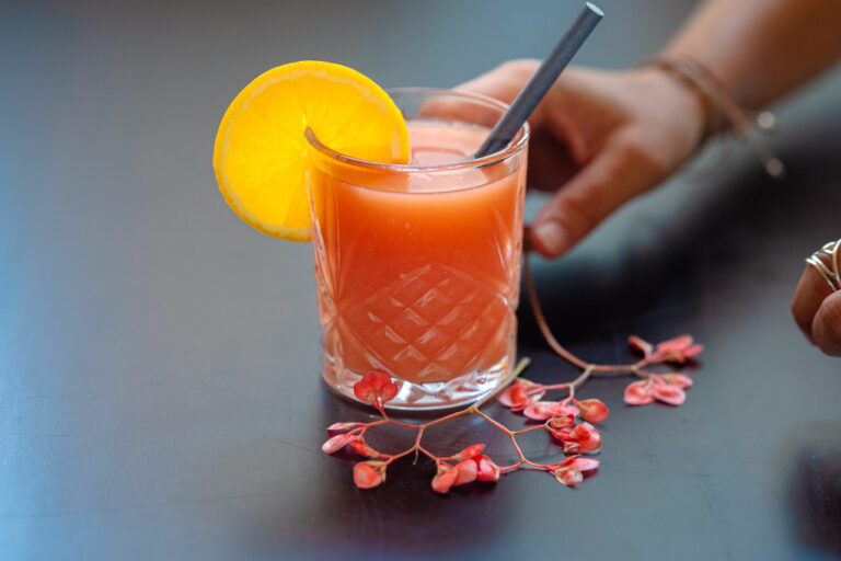 Frisch gepresster Grapefruitsaft