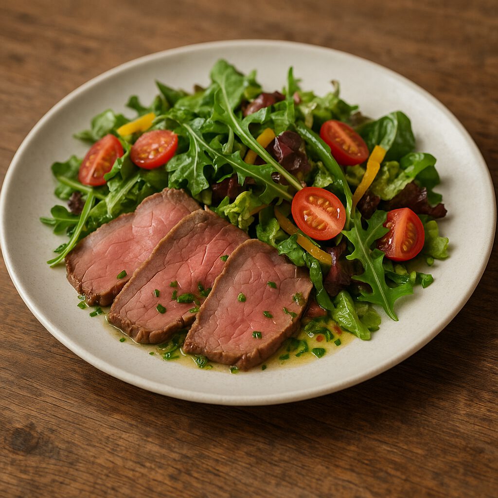Roastbeef, Salat, wochenmenu