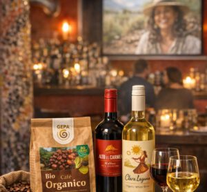 Fair-trade Produkte und Kino-Abend