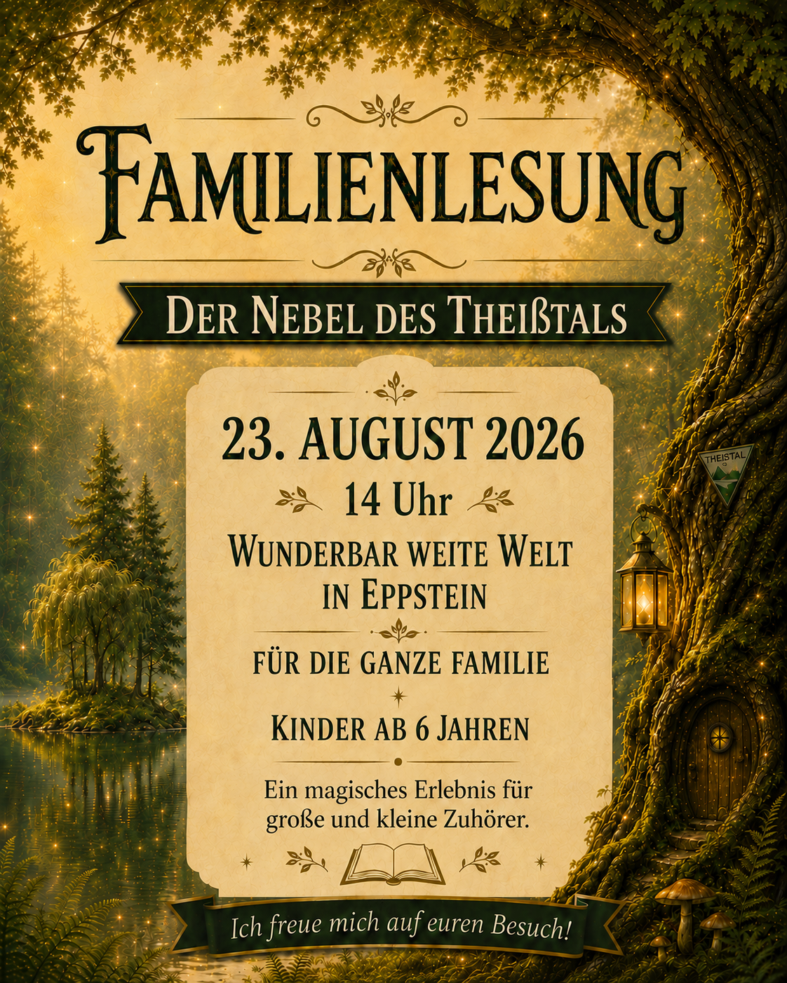 plakat lesung kinderbuch